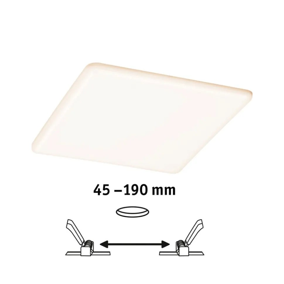 Paulmann LED paneel Veluna hoekig 3step CCT 21,5cm