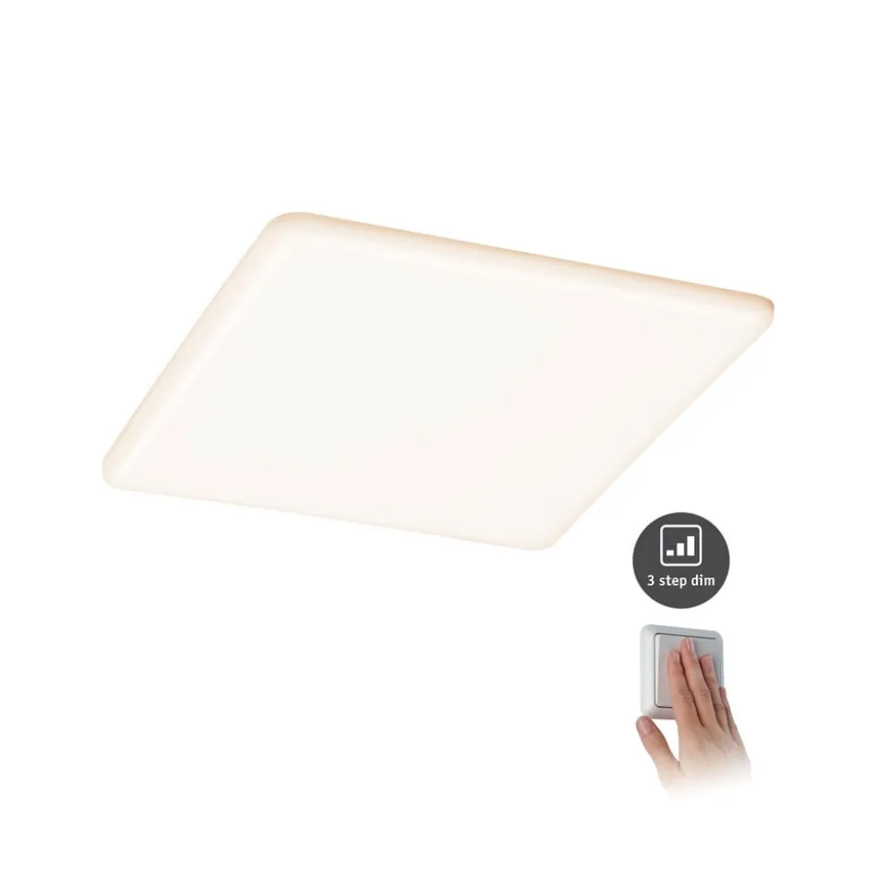 Paulmann LED paneel Veluna 830 hoekig 22cm