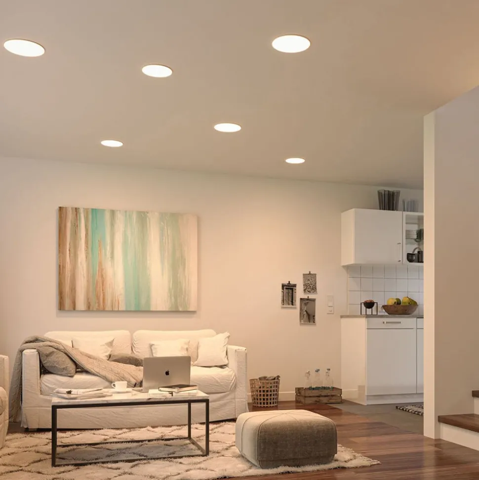 Paulmann LED paneel Veluna 830 hoekig 22cm