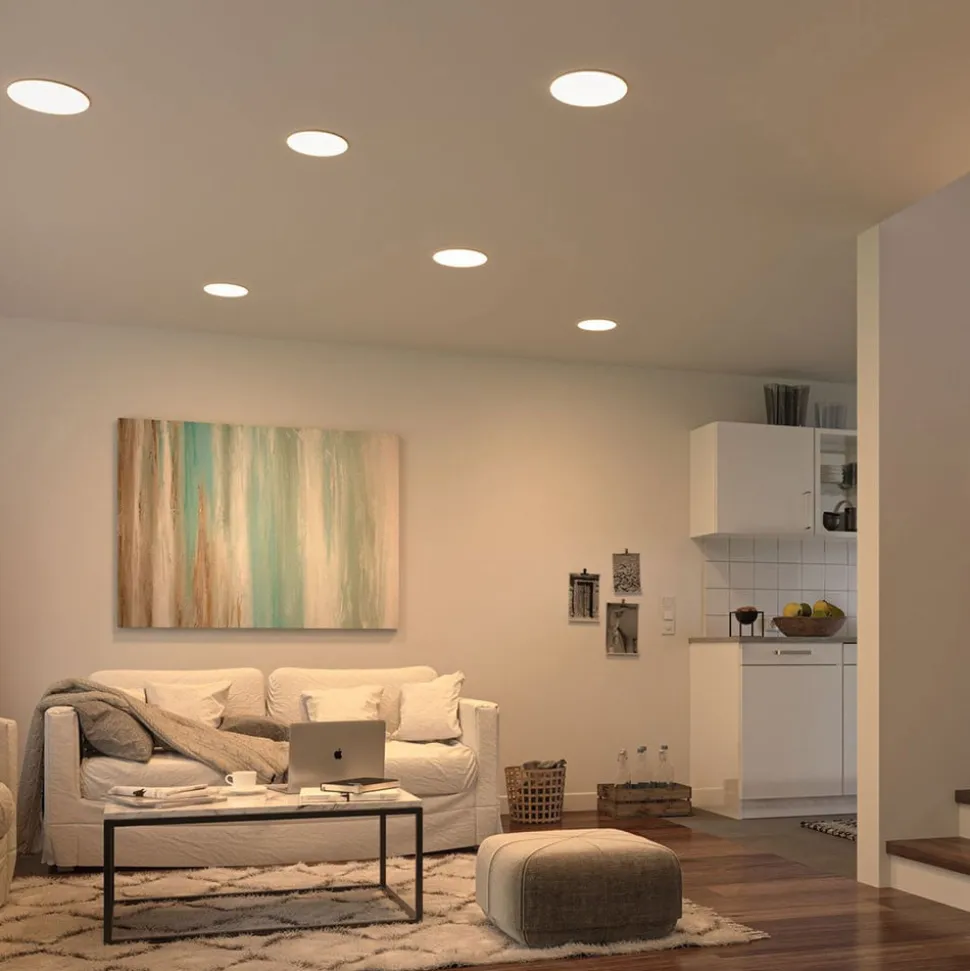 Paulmann LED paneel Veluna 830 hoekig 22cm