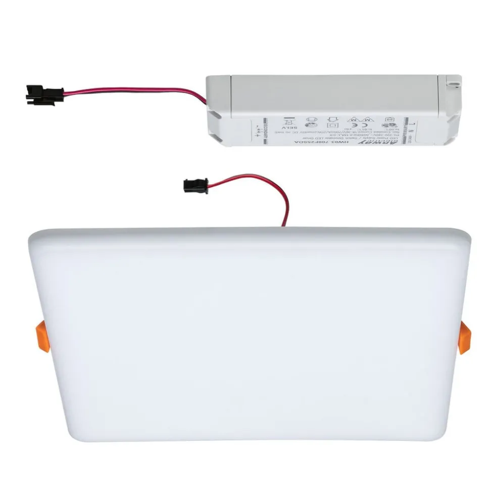 Paulmann LED paneel Veluna 830 hoekig 22cm