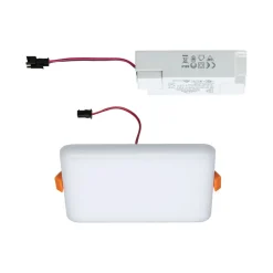 Paulmann LED paneel Veluna 3.000K hoekig 12,5 cm