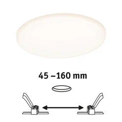 Paulmann LED paneel Veluna 3.000K rond 18,5cm