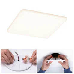 Paulmann LED paneel Veluna 830 hoekig 19cm