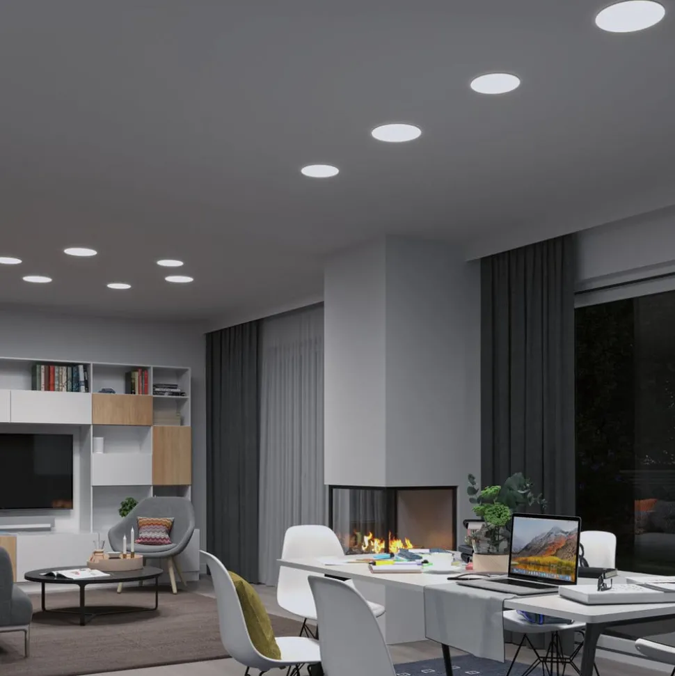 Paulmann LED paneel Veluna rond 3-step CCT 21,5cm