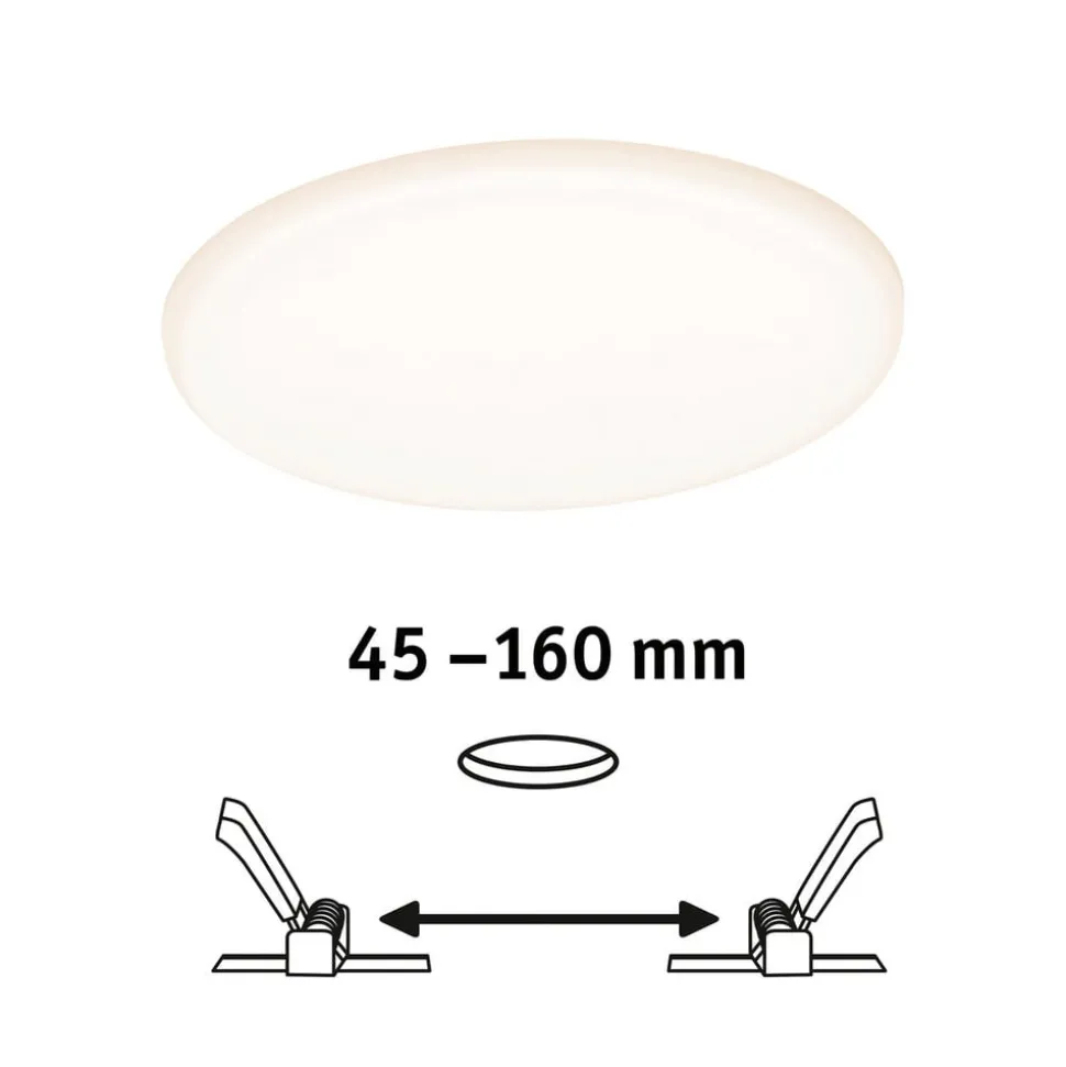 Paulmann LED paneel Veluna rond 3-step CCT 21,5cm