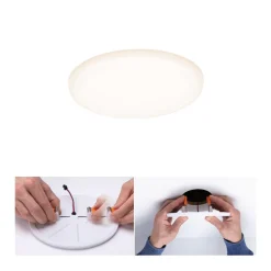 Paulmann LED paneel Veluna 3.000K rond 12,5cm