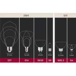 Paulmann LED reflector GU10 6,5W 2.700 K
