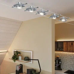 Paulmann LED reflector GU5,3 6,5W 827 dim chroom