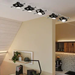 Paulmann LED reflector GU5,3 6,5W 827 dim zwart