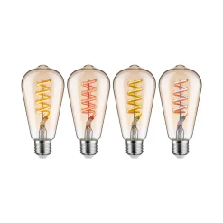 Paulmann LED rustiek ZigBee E27 6,3W RGBW dim goud