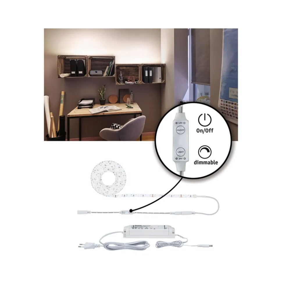 Paulmann LED sfeerlamp SimpLED 3 m, 4.000 K