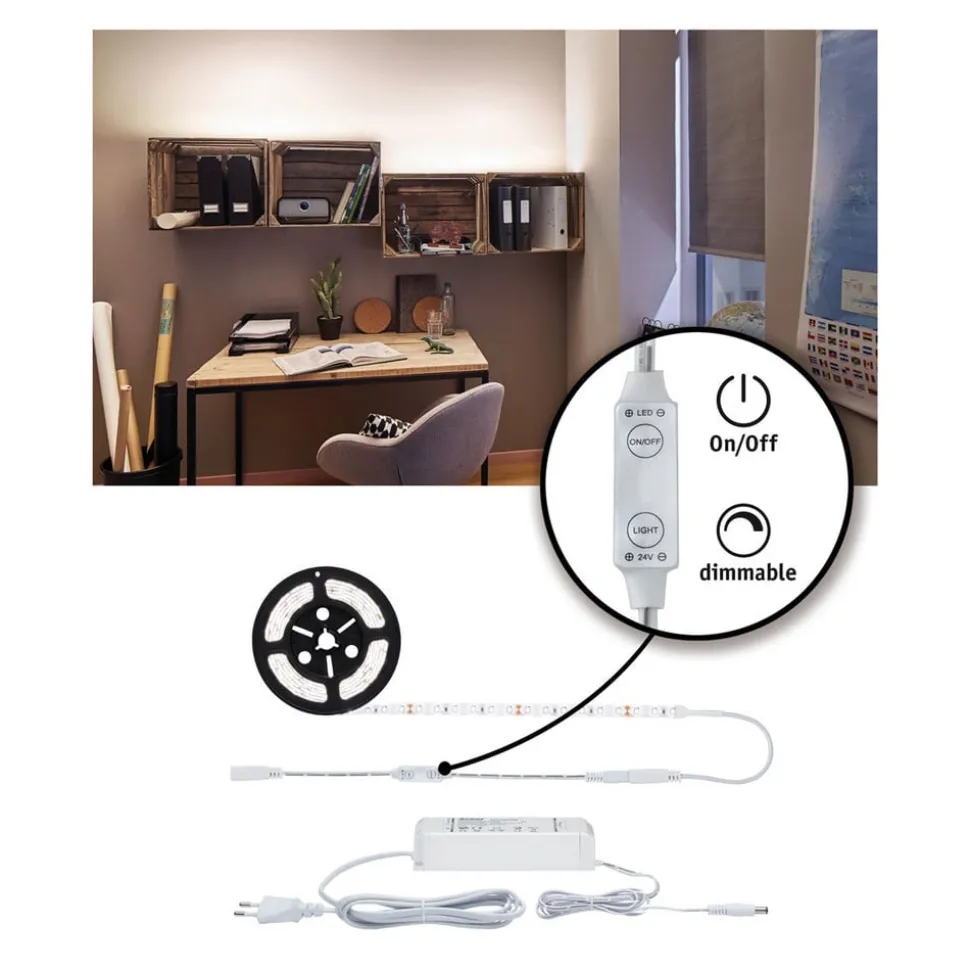 Paulmann LED sfeerlamp SimpLED 3 m, 4.000 K