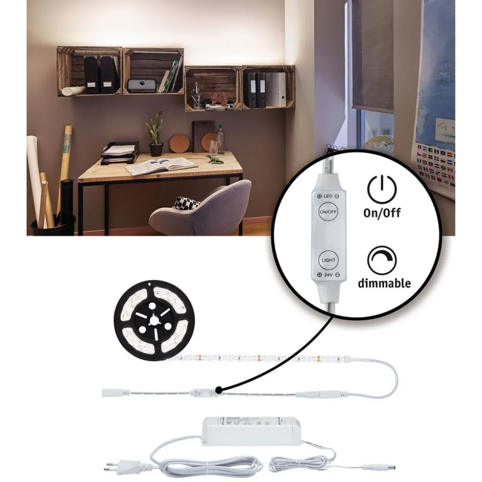 Paulmann LED sfeerlamp SimpLED 3 m, 4.000 K