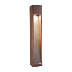 Paulmann LED sokkellamp hout, hoogte 60 cm
