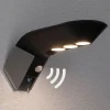 Paulmann LED solar-buitenwandlamp Soley antraciet