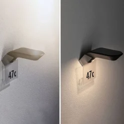 Paulmann LED solar-buitenwandlamp Soley antraciet