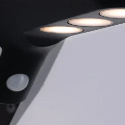 Paulmann LED solar-buitenwandlamp Soley antraciet