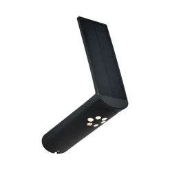 Paulmann LED solar-buitenwandlamp Ilias, antraciet