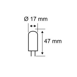 Paulmann LED stiftfitting GY6,35 3,5W 2.700K per 3