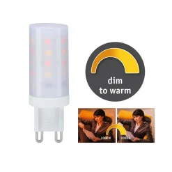 Paulmann LED stiftlamp G9 4W 3.000 K dim-to-warm