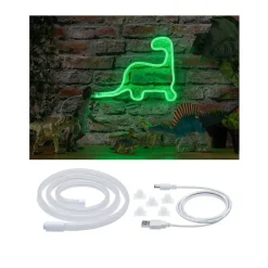Paulmann LED strip neon Colorflex USB 1m groen