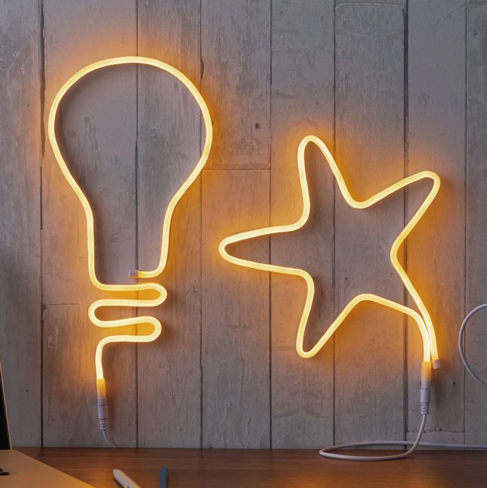 Paulmann LED strip neon Colorflex USB 1m oranje