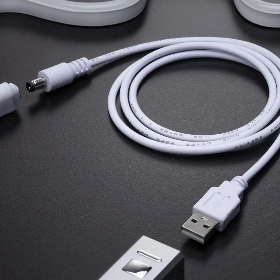 Paulmann LED strip neon Colorflex USB 1m oranje