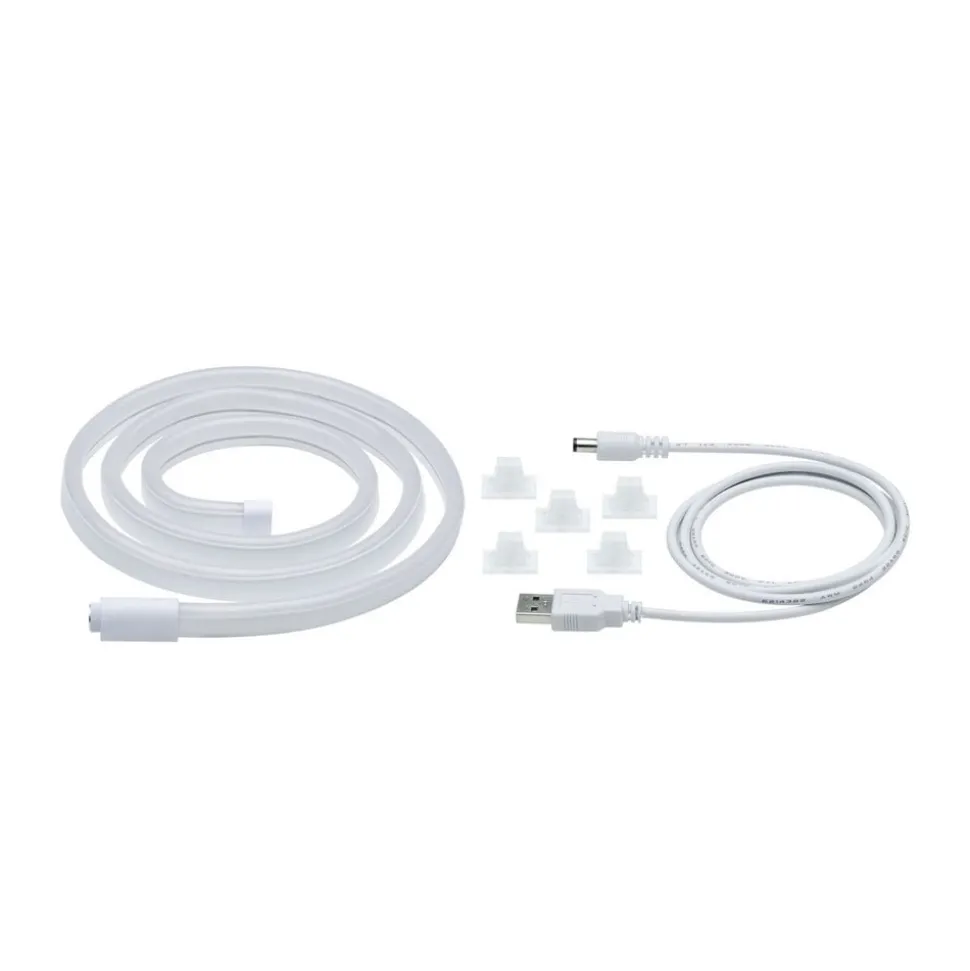 Paulmann LED strip neon Colorflex USB 1m oranje