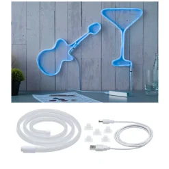 Paulmann LED strip neon Colorflex USB 1m blauw