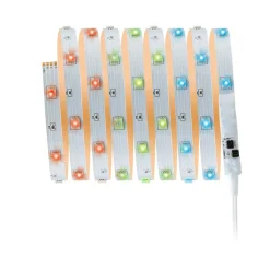 Paulmann LED strip TIP, 1 m, wit, kunststof, RGB