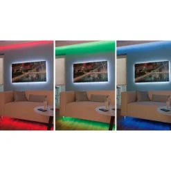 Paulmann LED strip TIP, 1 m, wit, kunststof, RGB