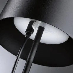 Paulmann LED tafellamp Gilo, zwart, kunststof, IP44