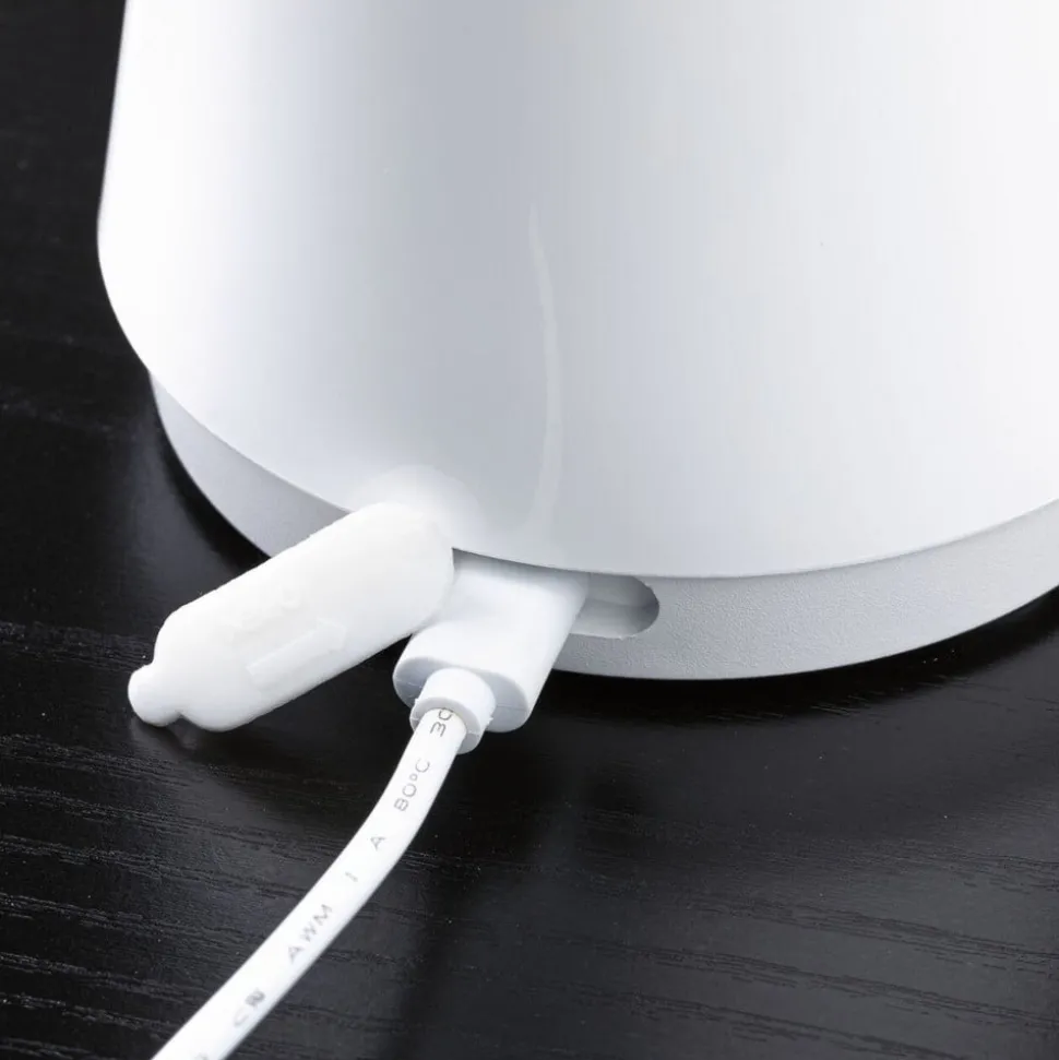 Paulmann LED tafellamp Onzo, wit, kunststof, IP44