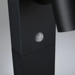 Paulmann LED tuinpadverlichting Manchet, aluminium, sensor, antraciet