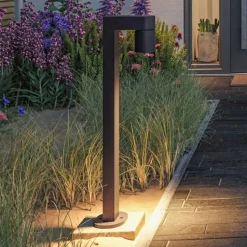 Paulmann LED tuinpadverlichting Kimu 1, antraciet, 3.000 K