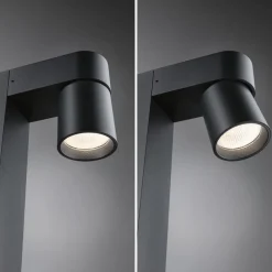 Paulmann LED tuinpadverlichting Kimu 1, antraciet, 3.000 K