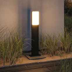 Paulmann LED tuinpadverlichting Bonnie, aluminium, antraciet