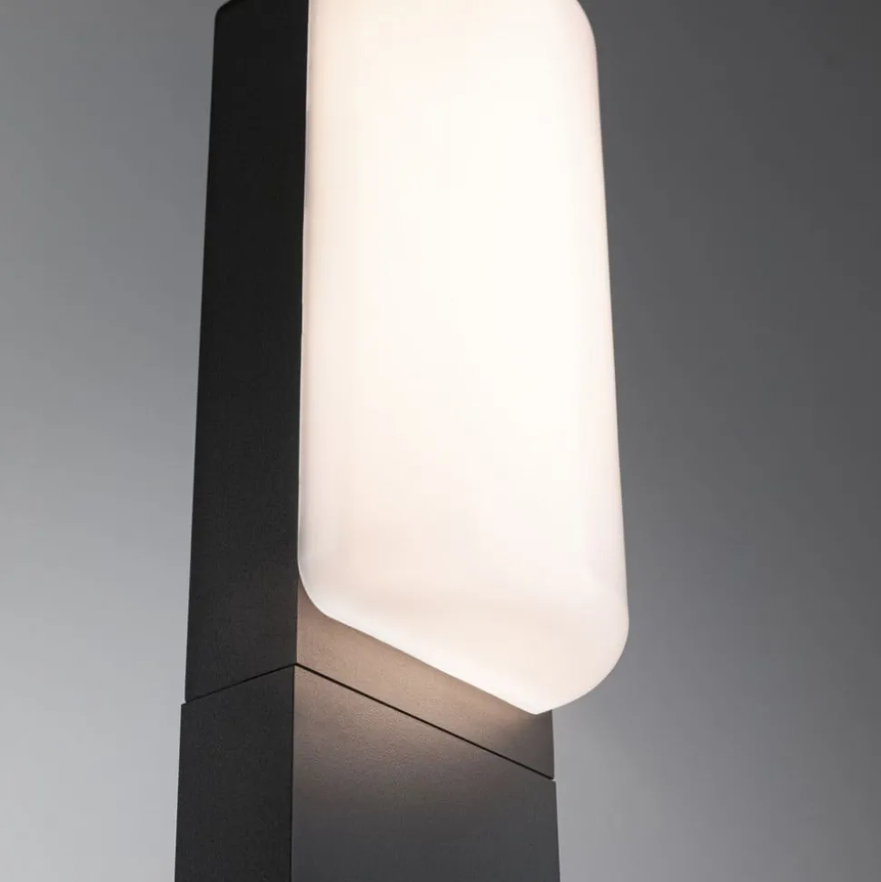 Paulmann LED tuinpadverlichting Bonnie, aluminium, antraciet