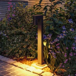 Paulmann LED tuinpadverlichting Kimu 1, antraciet, 2.200 K