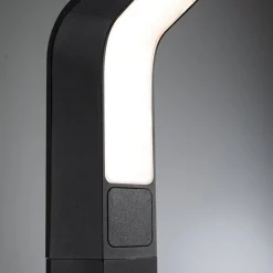 Paulmann LED tuinpadverlichting Merano, sensor, aluminium, antraciet