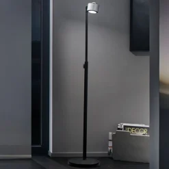 Paulmann LED vloerlamp Aldan, metaal, verstelbaar, dimbaar