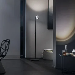 Paulmann LED vloerlamp Aldan, metaal, verstelbaar, dimbaar