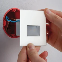 Paulmann LED wand inbouwlamp Edge, wit