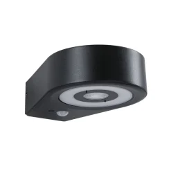 Paulmann LED wandlamp Silma antraciet 1-lamp IP44
