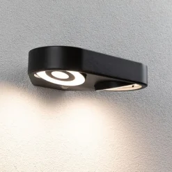 Paulmann LED wandlamp Silma antraciet 2-lamps IP44