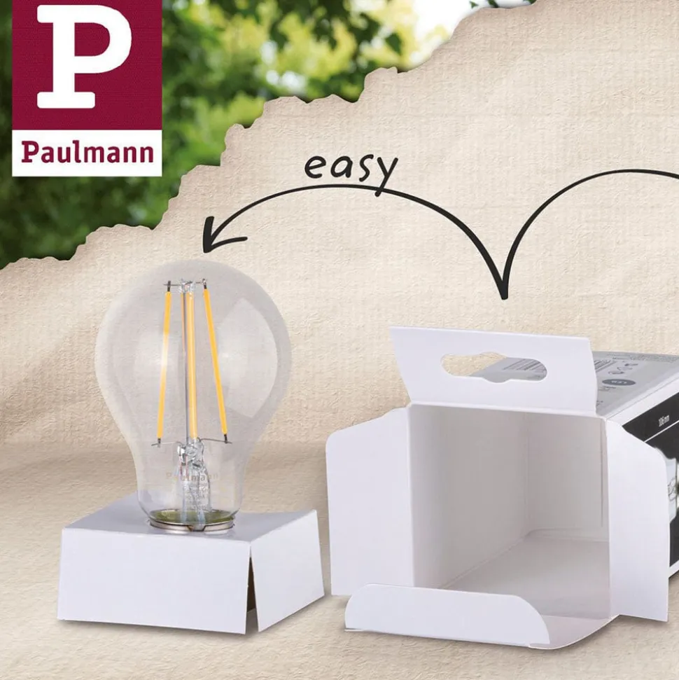 Paulmann LED-bol E27 Inner Shape G95 4W goud