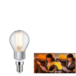 Paulmann LED-druppellamp E14 5W dim to warm