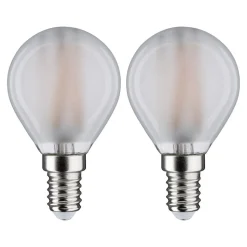 Paulmann LED-druppellamp E14 4,5W 2700K mat 2/pak