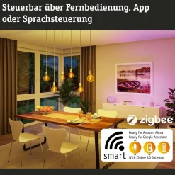 Paulmann LED-Globe G95 ZigBee E27 6,3W RGBW 3er